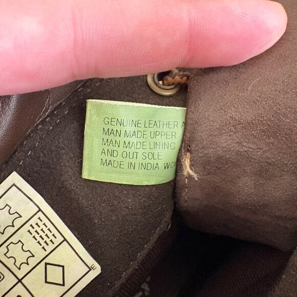 Timberland Glancy Leather Lace Up 6” Ankle Boots Brown Women’s Size 8.5 - Picture 12 of 12